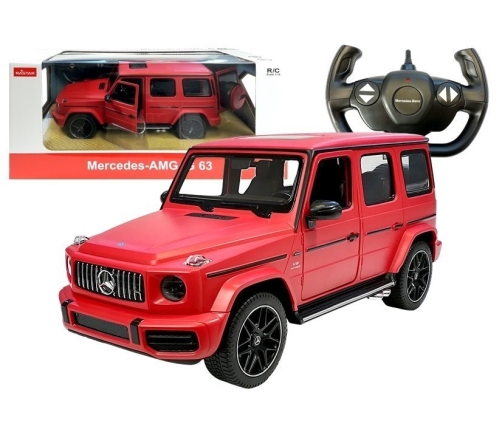 Remote Controlled Mercedes G63 Rastar R/C Red