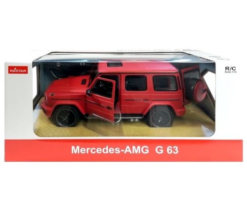 Remote Controlled Mercedes G63 Rastar R/C Red