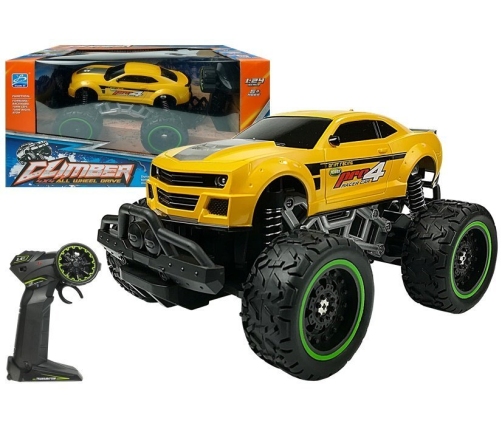 Remote controlled Car Off-road R/C Yellow High Wheels