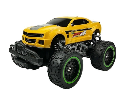 Remote controlled Car Off-road R/C Yellow High Wheels