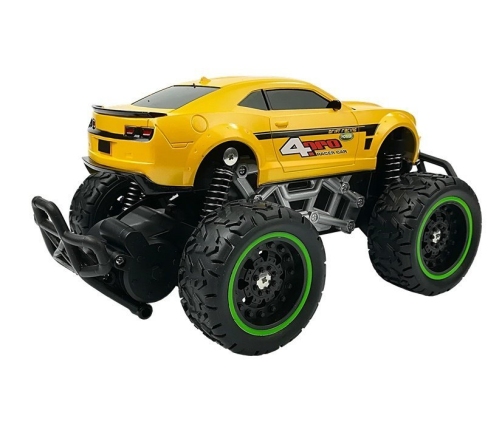 Remote controlled Car Off-road R/C Yellow High Wheels