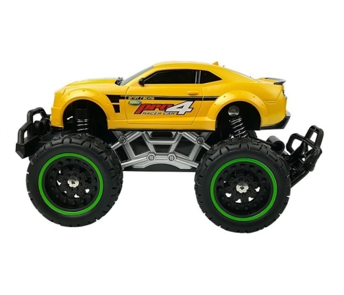 Remote controlled Car Off-road R/C Yellow High Wheels