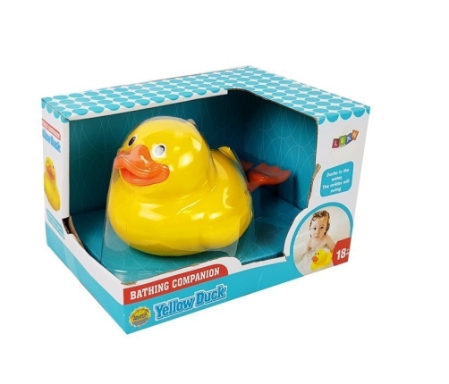 Yellow Duck on Batteries 18 cm for the Bath