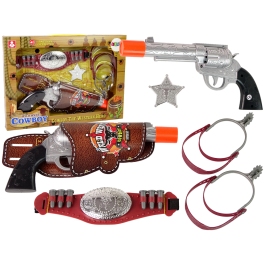 Set Cowboy Revolver Accessories