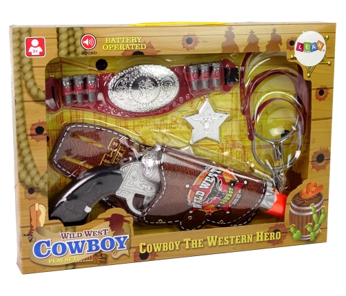 Set Cowboy Revolver Accessories