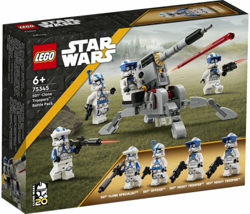 LEGO STAR WARS Battle Pack - 501st Legion Clone Troopers 75345