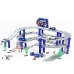 Multi Level Police Racing Track 10 Vehicles 1 Helicopter 495cm Track