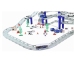 Multi Level Police Racing Track 10 Vehicles 1 Helicopter 495cm Track