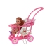 Lucy Doll Set Pregnant Baby Stroller Long Brown Hair