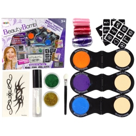 3in1 Set Tattoos Hair dyes highlights