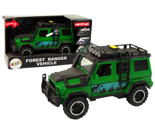 Off-Road Car 1:14 Lights Sound Green