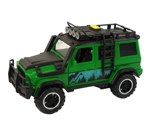 Off-Road Car 1:14 Lights Sound Green