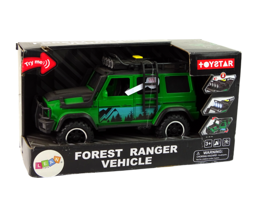 Off-Road Car 1:14 Lights Sound Green