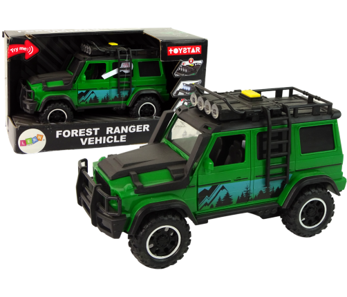 Off-Road Car 1:14 Lights Sound Green