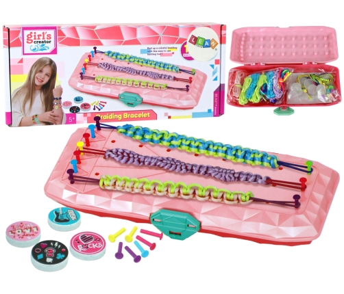 Bracelet Making Kit Pink Box