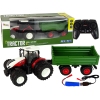 RC Tractor with Trailer 1:24 Red Green