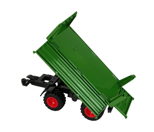 RC Tractor with Trailer 1:24 Red Green