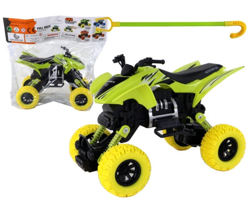 XC Quad Vehicle Friction Drive Green