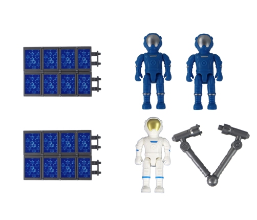 Space Mission Space Set Rocket Cosmonaut Space 20 pcs.