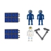 Space Mission Space Set Rocket Cosmonaut Space 20 pcs.