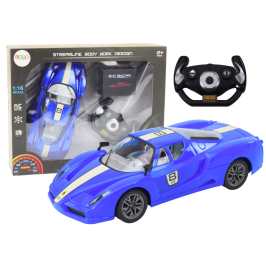 Remote Control Sports Car 1:16 R/C Blue