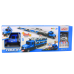 Lora Tow Truck Race Track 2in1 Lights Sounds Signs Cars Blue