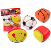 Soft Sports Balls Basketball Rugby Football Baseball Set of 4.