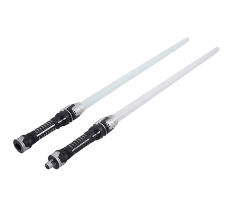 2in1 Lightsaber Set Space Light Sword with Sounds