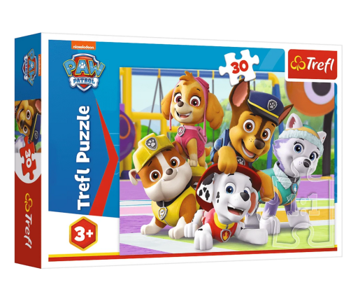 Puzzle 30 pcs Paw Patrol Always On Time Trefl 18286