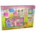 Foldable Figurine House with Accessories Glowing Game