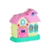 Foldable Figurine House with Accessories Glowing Game