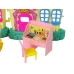 Foldable Figurine House with Accessories Glowing Game