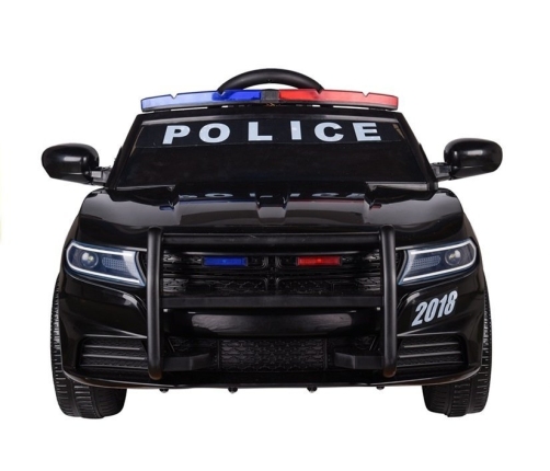 Police Electric Ride-On Car - Black