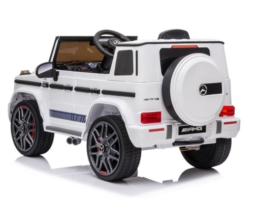 Bērnu elektroauto Mercedes G63 AMG White