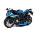 Sports Motorcycle with Sounds 1:14 Blue