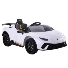 Electric Ride On Car Lamborghini Huracan White