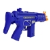 Police Gun Set Badge Navy Blue Sound Light Effects 37cm