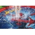 Inflatable Paddling Pool Mat With Fountain Spider-man 165 cm Bestway 98792