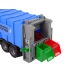 Rubbish truck Friction Drive Sound Blue 1:16 Waste Segregation