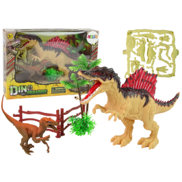 Large Jurassic Dinosaur Set + Accessories For fans of prehistoric creatures