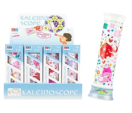 Children's Kaleidoscope Optical Toy 12 Pictures