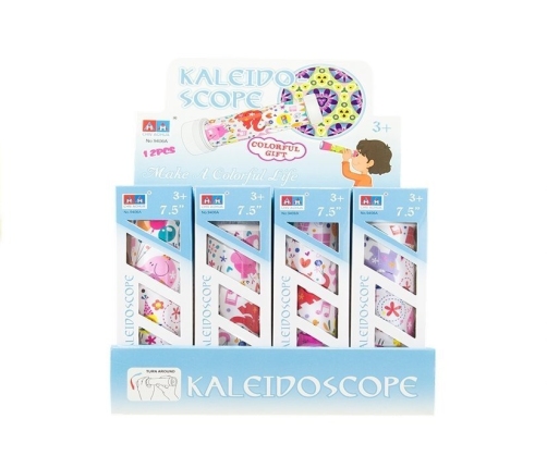 Children's Kaleidoscope Optical Toy 12 Pictures