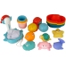 Water Animals Rubber Mesh Bathing Set  Sea creatures 17 pieces