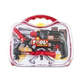 Big 22 PCS Tool Set Kit DIY Mechanic In A Suitcase Creative Construction Toy