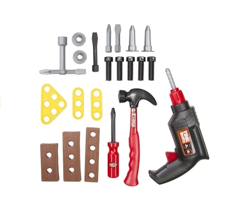 Big 22 PCS Tool Set Kit DIY Mechanic In A Suitcase Creative Construction Toy