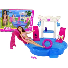 Baby Doll Accessories Swimming Pool Slide