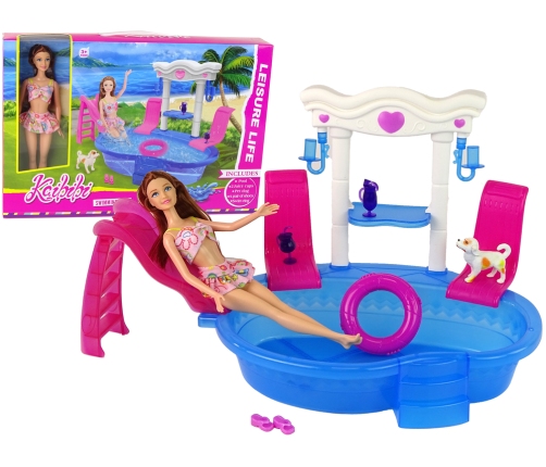 Baby Doll Accessories Swimming Pool Slide