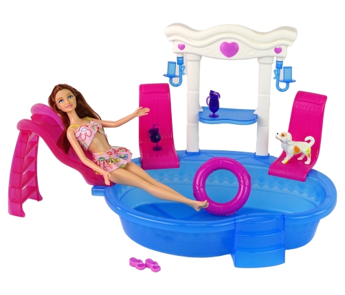 Baby Doll Accessories Swimming Pool Slide