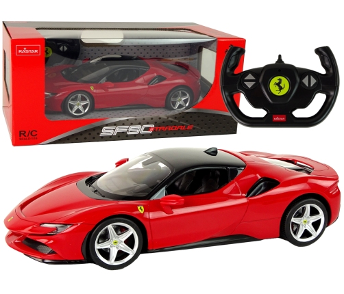 Car R/C Ferrari SF90 1:14 Rastar Red