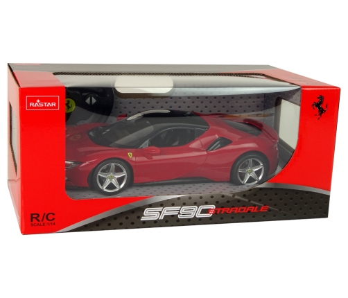 Car R/C Ferrari SF90 1:14 Rastar Red